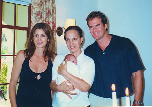 Cindy + baby Presley
